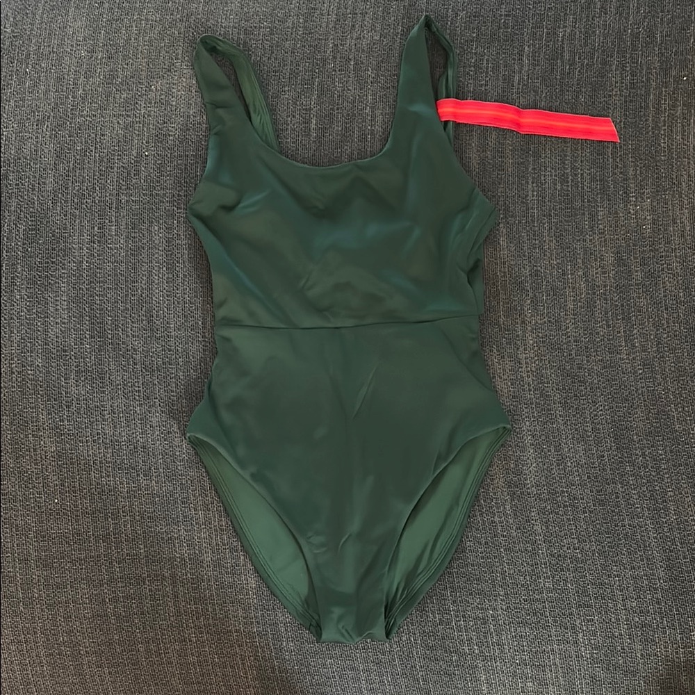 Left On Friday Forest Green Swimsuit